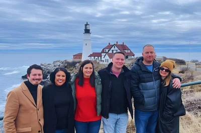 Feel the salt air on a portland lighthouse tour—walk fort williams park, taste lobster rolls, and hear local stories. includes van transport and guide.
