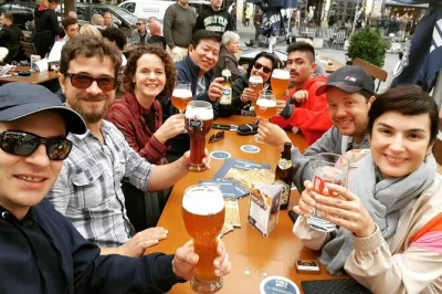 Raise a glass in munich’s historic beer halls, taste bavarian classics, and explore the oktoberfest museum with a local guide. small group tour with food & drinks included.