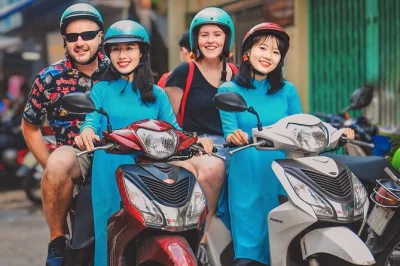 Hop on a motorbike in ho chi minh city for a street food adventure across 5 districts, with 7-12 tastings, local guides, and hotel pickup included.