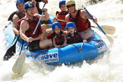 Feel the rush in la fortuna with ziplining over canyons and rafting balsa river’s class ii-iii rapids, all with hotel pickup, lunch, and a local guide included.
