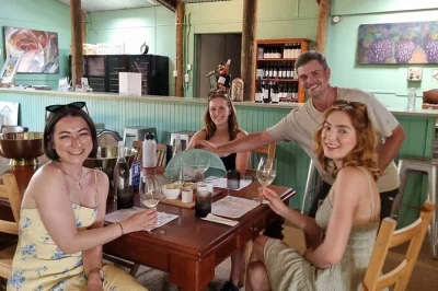 Start your hunter valley day trip with local wine tastings, cheese & chocolate stops, and a vineyard lunch. includes hotel pickup, small group & wildlife views.