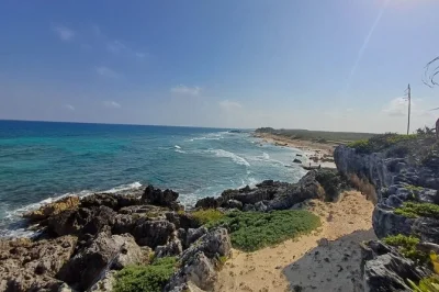 Entdecke cozumels dschungel bei einer privaten tour zu maya-ruinen, schwimme im cenote, probiere tequila auf einer ranch und genieße ein picknick – mit abholung und guide.