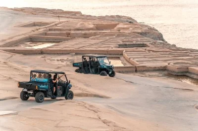 Feel the wind on a gozo buggy tour, explore ancient temples, taste local lunch with wine, and swim in comino’s blue lagoon. includes pickup and guide.