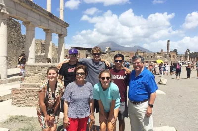 Walk ancient streets in pompeii with an archaeologist, skip the lines, see the forum, baths, and brothel. small group tour with expert guide and fast entry.
