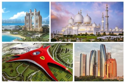 Scopri abu dhabi con un tour privato: visita la gran moschea, assaggia le datteri al mercato e ammira il louvre. include pick-up e guida locale.