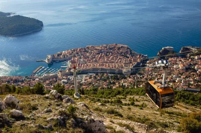 Feel the breeze from mt srđ on dubrovnik’s cable car, wander old town’s stone lanes with a guide, and walk the city walls at your own pace. includes entry tickets.