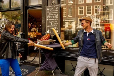 Arrive hungry in amsterdam for a small-group food tour along the unesco canals & jordaan. sample stroopwafels, gouda, herring & more with a local guide.