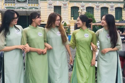 Feel saigon’s pulse by scooter with local guides—visit a secret war bunker, chinatown’s oldest temple, and taste street food. includes pickup, food & helmet.