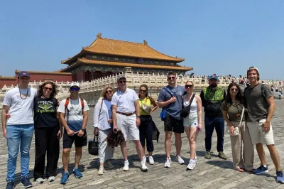 Feel the pulse of beijing with a guided walk through tiananmen square, the forbidden city, and optional temple of heaven. includes tickets and expert guide.