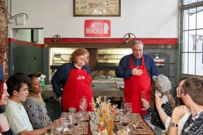 Share a real argentine asado in palermo, buenos aires, with betty & marcelo’s family. watch the grill up close, enjoy premium meats, and join in the stories—includes wine & all dietary options.