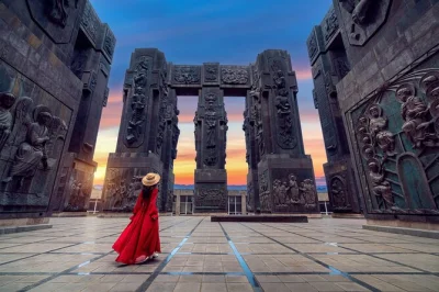 Step inside georgia’s ancient capitals, taste local wine, explore unesco monasteries and see the chronicles of georgia monument with pickup and a local guide.