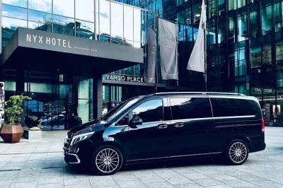 Book a private van transfer from warsaw chopin airport to your hotel for 5-8 people. reliable, safe, and stress-free group airport transport in warsaw.