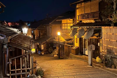 Découvrez kyoto la nuit en petit groupe dans le quartier gion, la rue hanamikoji et le sanctuaire yasaka avec un guide local—photos et histoires culturelles incluses.