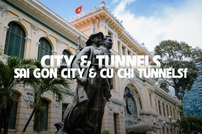 Feel the pulse of ho chi minh city, walk through the cu chi tunnels, and share a vietnamese lunch with a small group. includes hotel pickup in district 1.