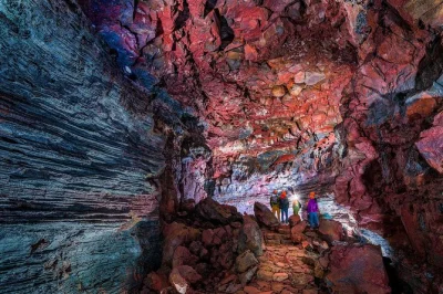 Feel the chill and wonder of iceland’s raufarhólshellir lava tunnel on a guided tour. walk ancient flows, hear volcanic stories, gear included. self-drive only.