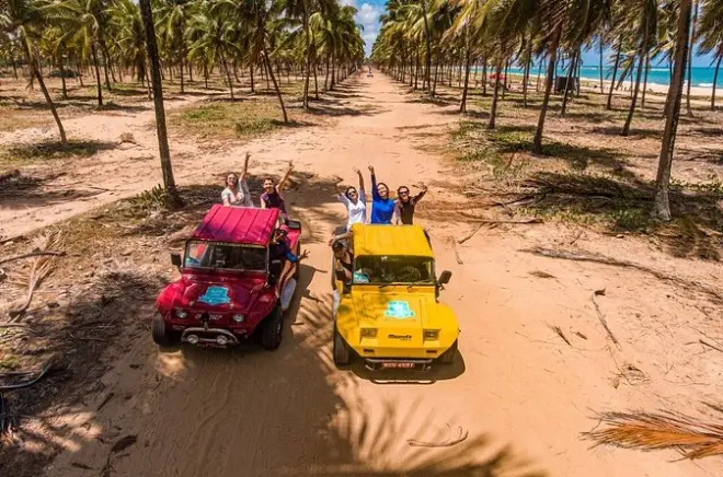 Porto de Galinhas in buggy: 16 km di spiagge e laguna marina