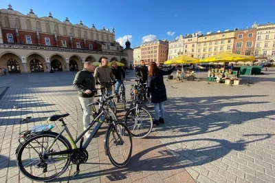Feel the rhythm of krakow on a relaxed small-group bike tour through old town, kazimierz, and along the vistula river—includes bike rental and local guide.