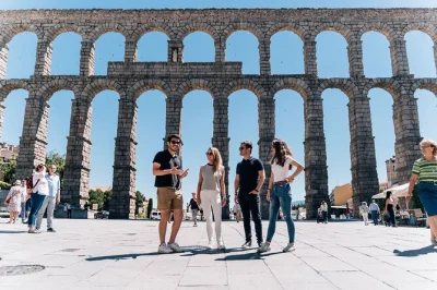 Stone walls, roman arches, and fortress views—explore segovia, avila & toledo in a full-day trip from madrid. includes guided tours, entry fees, and local lunch option.
