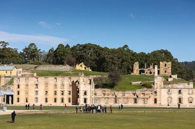 Step into tasmania’s convict history with a full-day port arthur tour from hobart, including a harbour cruise, richmond stop, and hotel pickup.