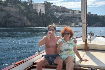 Feel the sea breeze on a classic sorrento gozzo, swim in turquoise waters, visit bagni della regina giovanna, and taste real limoncello. includes skipper & gear.