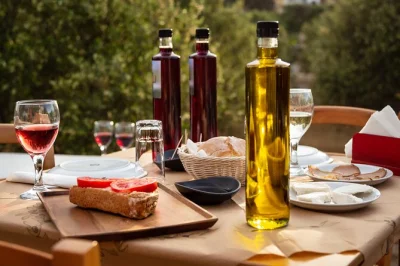 Step into mykonian vineyards, stroll olive groves, and taste local wines with appetizers. includes all fees, wine tasting, and a relaxed tavern finish.