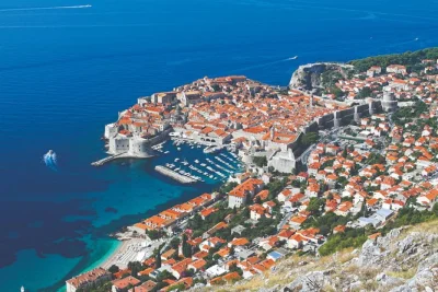 Feel dubrovnik’s red rooftops from mt srđ, ride in a comfy minivan, and wander the old town after a scenic drive—includes pickup, guide, and flexible return.