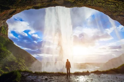 Feel the spray of seljalandsfoss, walk reynisfjara’s black sands, and see sólheimajökull glacier on a small-group iceland south coast tour with hotel pickup.