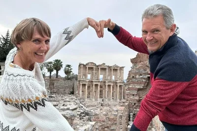 Step into ancient ephesus and the temple of artemis on a private day trip from kusadasi port, with lunch and guide included. includes pickup and selçuk city tour.