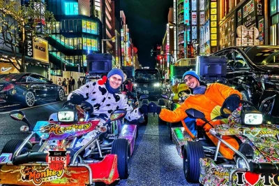 Feel the rush of go karting through shibuya, harajuku, and omotesando in tokyo. includes costumes, a local guide, and printed photos to keep. book your spot.