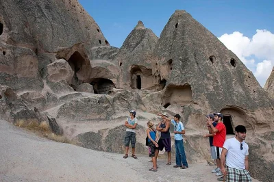 Feel the cool air of kaymakli underground city, hike ihlara valley’s green canyon, and share a classic village lunch—all with entry tickets and pickup included.