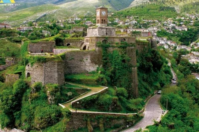 Feel the stone streets of gjirokastra, wander its castle and bazaar, and cool off at the blue eye spring—all with pickup from sarande and a local guide.