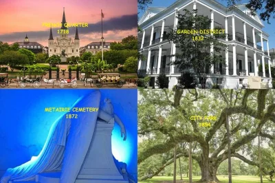 Feel the heartbeat of new orleans on a private city tour—explore the french quarter, garden district mansions, city park oaks, and metairie cemetery with local pickup.