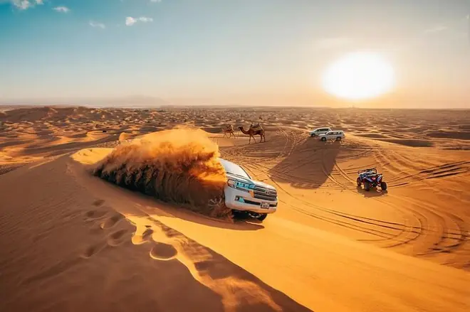 Ras Al Khaimah Desert Safari: Dune Bashing & BBQ