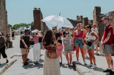 Step into ancient pompeii with an expert archaeologist, small group entry, and real stories behind the ruins. includes admission and headset for groups.