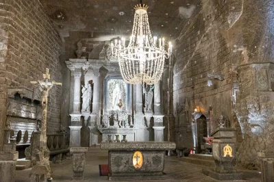 Feel the chill and wonder of krakow’s wieliczka salt mine on a guided group tour with hotel pickup, expert guide, and all admission fees included.