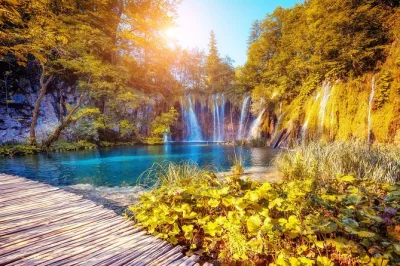 Lose track of time among plitvice’s turquoise lakes, waterfalls, and quiet boat rides on this guided day trip from split. includes skip-the-line entry and coach pickup.