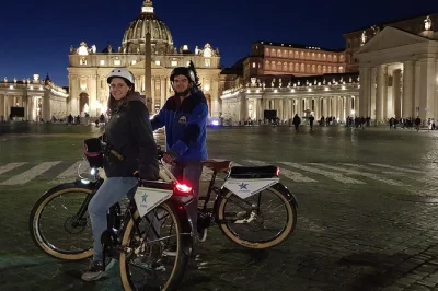 Feel the energy of rome at sunset on an ebike tour through iconic sites like trevi fountain & pantheon, with a local guide and optional pizza included.