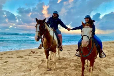 Feel the desert breeze or ride along sharm el sheikh’s beach on horseback, with hotel pickup and a local guide to help beginners. choose your route and timing.