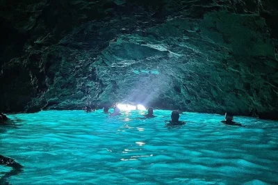 Swim in dubrovnik’s blue & green caves, snorkel kolocep’s clear waters, and relax at sunj beach with drinks included on this small group speedboat tour.