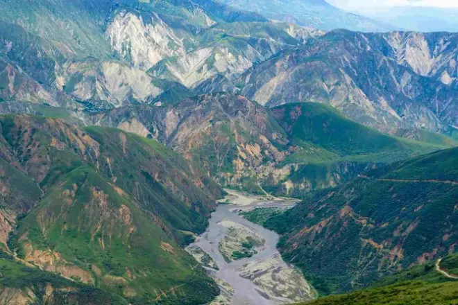Cânion Chicamocha saindo de Bucaramanga: Teleférico e parque Panachi