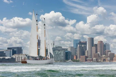 Feel the breeze as you sail boston harbor on a classic schooner, passing castle island & city landmarks. includes friendly crew, flexible timing & byo picnic.