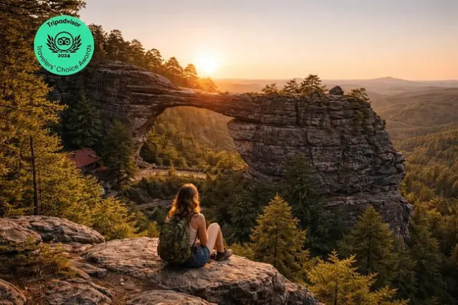 Bastei Bridge & Narnia Labyrinth Tour from Dresden with Lunch
