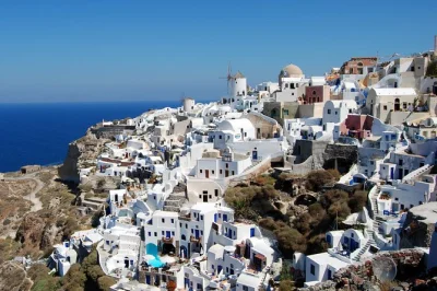Feel santorini’s history with a day trip to venetian castles, black sand beach time, local wine tasting, and sunset in oia. includes hotel pickup & small group.