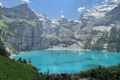 Blausee & Oeschinensee: 3 alpine Seen an einem Tag