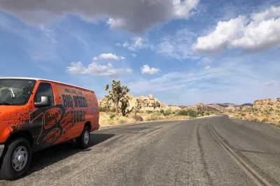 Feel the mojave’s quiet magic on a joshua tree driving tour, with local guide, nature walks, and all paved roads. includes snacks, water, and live commentary.