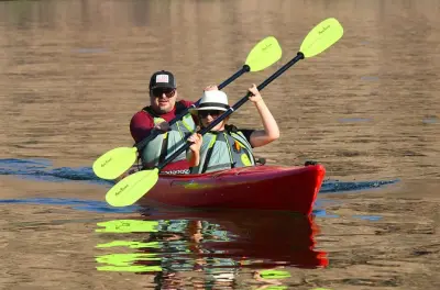 Emerald Cave kayaking tour: Guided Colorado River paddle
