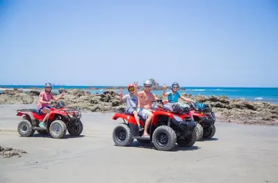ATV cerca de Tamarindo: Playas solitarias y senderos forestales