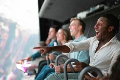 Feel the rush of flight at flyover las vegas, soaring above global landmarks with motion, scents & sound. includes single admission & full accessibility.