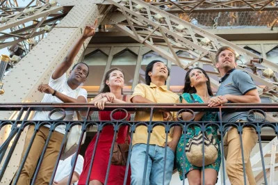 Feel the real paris with a summit ticket for the eiffel tower, a seine river cruise, and city tour by coach. includes multilingual guide and all entry tickets.