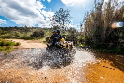 Feel the algarve’s wild side on a 90-minute quad bike adventure near albufeira, with local guides, all gear, and countryside trails included. small groups, big fun.